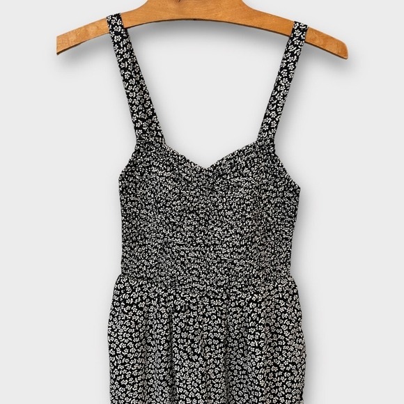 Madewell Lucie Wide-Leg Jumpsuit in Micro Daisy Size XS - Picture 4 of 7